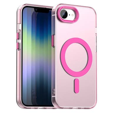 SKALO iPhone 16e Candy Series Hybrid Suojakuori - Punainen