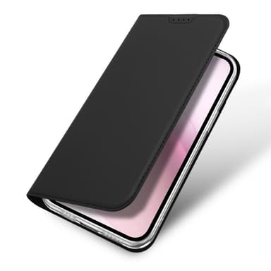 DUX DUCIS iPhone 16e Skin Pro Series Lompakkokotelo - Musta