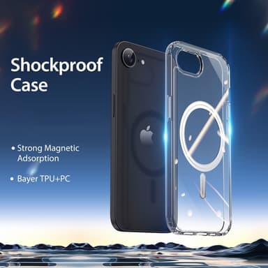 DUX DUCIS iPhone 16e Clin Series Suojakuori - Läpinäkyvä