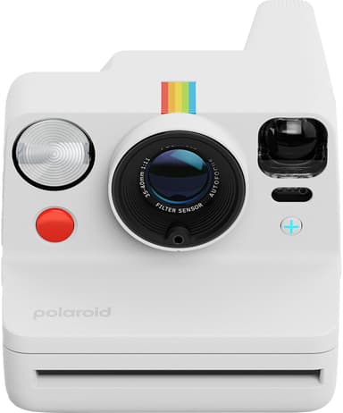 Polaroid Now+ Gen. 3 pikakamera (valkoinen)