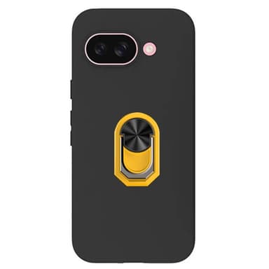 TPU sormuskotelo Google Pixel 9a - Keltainen