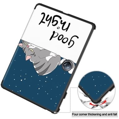 OnePlus Pad 2 Tri-fold Stand Wake/Sleep Cover -tablettikotelo - Cat