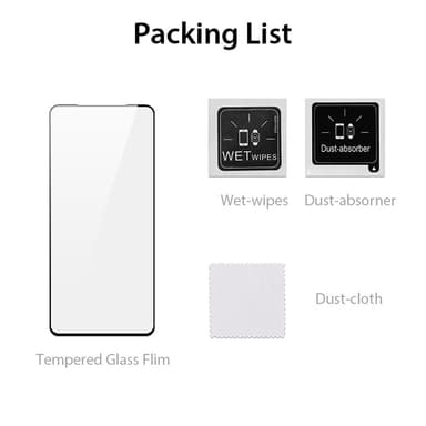 DUX DUCIS OnePlus Nord CE4 Lite 5G Koko Näytön Suoja 0,33mm Täysi Liimakalvo (9D)