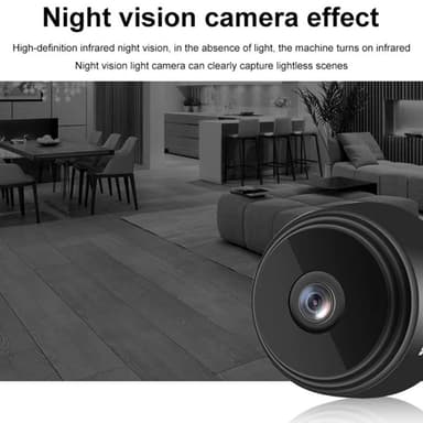 WiFi-kamera 1080P HD Magnetic Surveillance Spy ilman yönäköä