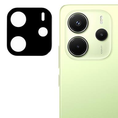 SKALO Xiaomi Redmi Note 14 4G 3D -panssarilasit kameroille - Musta