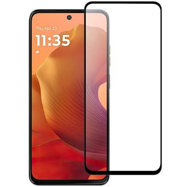 2-KPL SKALO Motorola Moto G15 Koko Näytön Panssarilasi - Musta