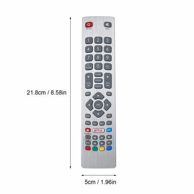 TV:n kaukosäädin Korvaa Sharp Aquos