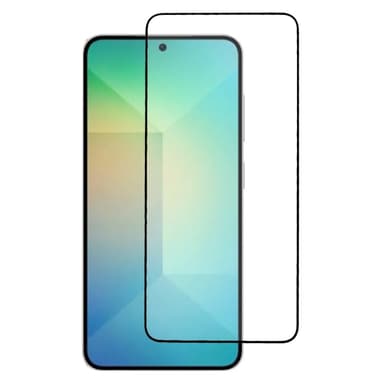 SKALO Samsung S25 Koko Näytön Panssarilasi - Musta