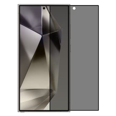 2-KPL SKALO Samsung S25 Ultra Yksityisyys näytönsuoja karkaistu lasi - Musta
