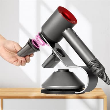 Pöytäjalusta Dyson hiustenkuivaajalle