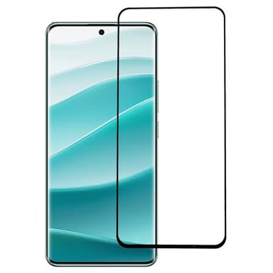 2-KPL SKALO Xiaomi Redmi Note 14 Pro 5G Koko Näytön Panssarilasi - Musta