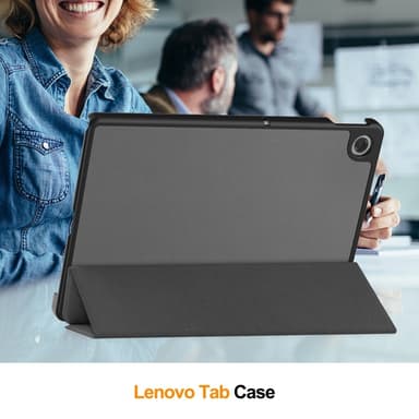 SKALO Lenovo Tab 10.1"" Trifold Kotelo - Harmaa