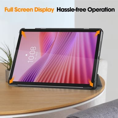 SKALO Lenovo Tab 10.1"" Trifold Kotelo - Harmaa