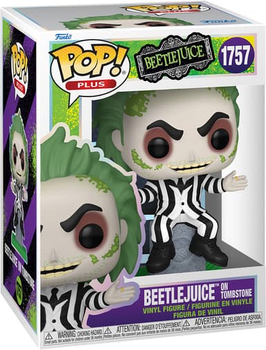Funko POP Beetlejuice S3 figuuri (With Tombstone)