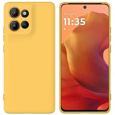 Liquid suojakuori Motorola Moto G15 Power - Keltainen