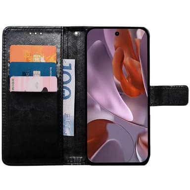 Lompakkokotelo 3-kortti Google Pixel 9a - Musta