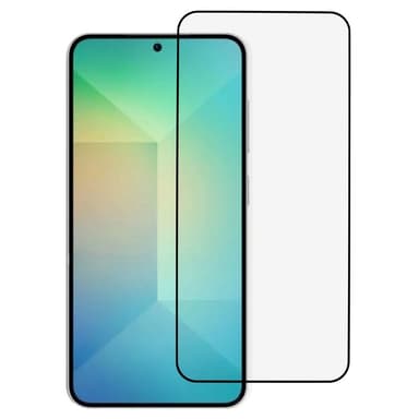 SKALO Samsung S25+ Koko Näytön Panssarilasi - Musta