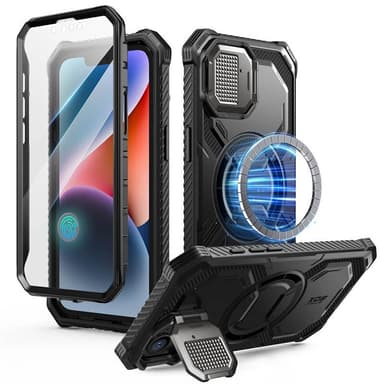 i-Blason Armorbox kotelo iPhone 16e - Musta
