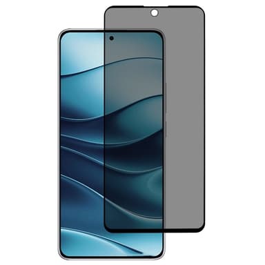 2-KPL SKALO Xiaomi Redmi Note 14 4G Yksityisyys näytönsuoja karkaistu lasi - Musta