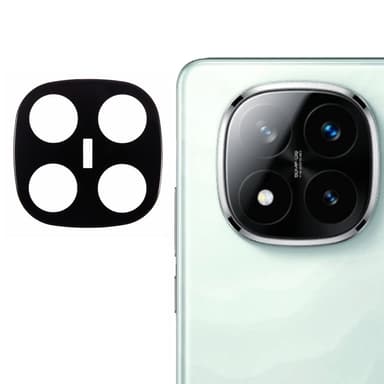 2-KPL SKALO Xiaomi Redmi Note 14 Pro+ 5G 3D -panssarilasit kameroille - Musta
