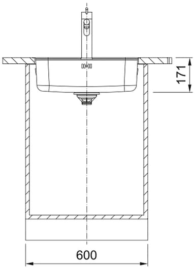 Franke Smart SRX 210-50 TL keittiöallas (teräs)