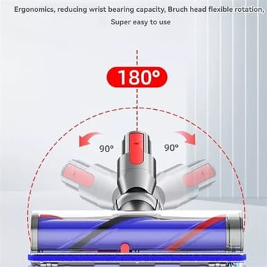 Lattiasuutin LED:llä Dyson V7 / V8 / V10 / V11 / V15 varten