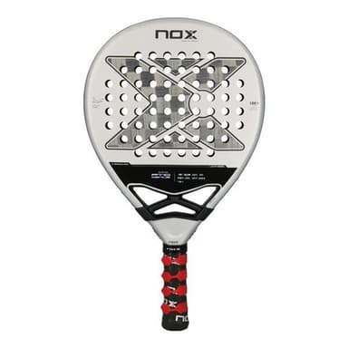 Nox AT10 Genius 18K Agustín Tapia 2024 padelmaila - Drop-muotoinen, 360-375 g, 18K hiilikuitua