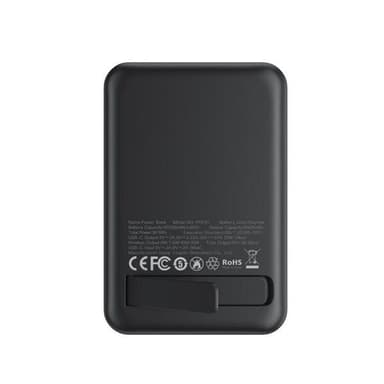 XO Powerbank 10000mAh magneettisella latauksella 20W - Svart