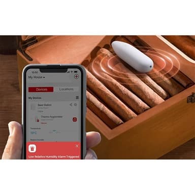 X-Sense STH51 älykäs lämpö- ja kosteusmittari, jossa on Alexa-tuki ja pilvitallennustila