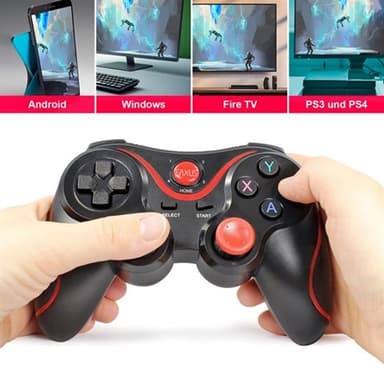 Langaton käsiohjain älypuhelimelle / tabletille / PC:lle / PS3 / PS4