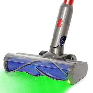 Lattiasuutin vihreällä LEDillä Dyson V7 / V8 / V10 / V11 / V15:lle