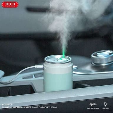 XO Ilmankostutin RGB-valolla 260ml - Harmaa