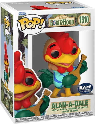 Funko POP Robin Hood figuuri (Alan-a-Dale)
