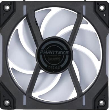 Phanteks D30 DRGB 120 mm PWM tuuletin (musta)