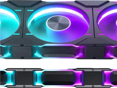 Phanteks D30 DRGB 120 mm PWM tuuletin (musta/3 kpl)
