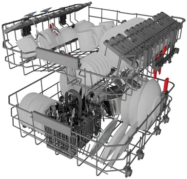 Whirlpool astianpesukone WIC 3C33 PE (täysin integroitava)
