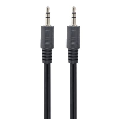 Äänikaapeli 3,5 mm – 3,5 mm, 2 m stereojohto – puhelimelle, tabletille ja kotistereolleiin