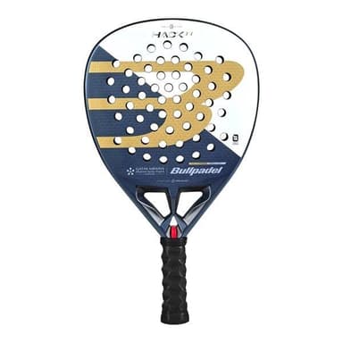 Bullpadel Hack 04 Tour Final 2024 padel maila - Timantti muotoinen, 365-375 g, TriCarbon 18K