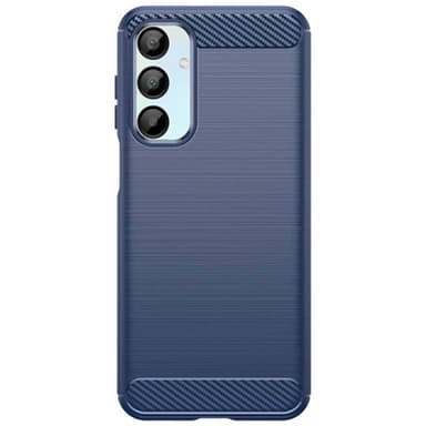 Harjattu TPU kuori Samsung Galaxy A56 5G - Sininen