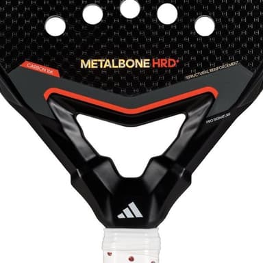 Adidas Metalbone Hard + 3.4 padel maila - Timantti muotoinen, 16K hiilikuituinen maila