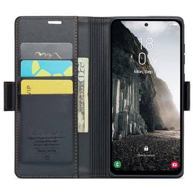 CaseMe puhelimenkotelo 023 Samsung Galaxy A56 5G - Musta