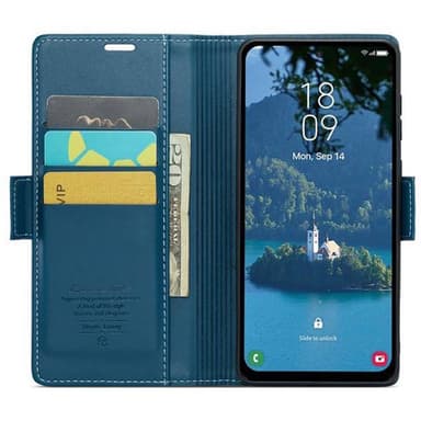 CaseMe puhelimenkotelo 023 Samsung Galaxy A56 5G - Sininen