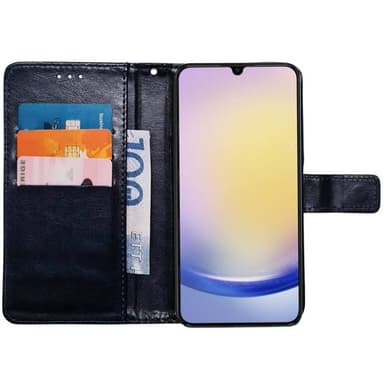 Lompakkokotelo 3-kortti Samsung Galaxy A56 5G - Tummansininen