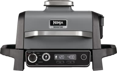 Ninja Woodfire sähkögrilli OG701EU (harmaa ja musta)