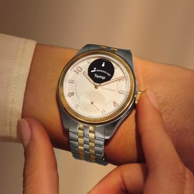 Withings ScanWatch Nova Brilliant hybridiälykello 39 mm (kulta)