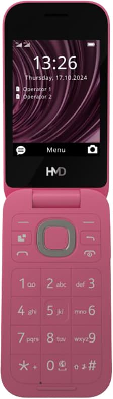 HMD 2660 matkapuhelin (punainen)