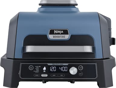 Ninja Woodfire Pro Connect XL sähkögrilli OG901EU (sinimusta)