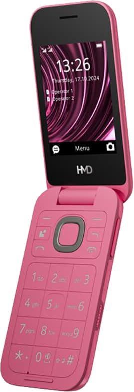 HMD 2660 matkapuhelin (punainen)