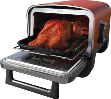 Ninja Woodfire pizzauuni OO101EU (terracotta, ruostumaton teräs)