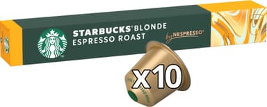Starbucks by Nespresso Blonde Espresso Roast kahvikapselit ST12429083